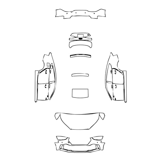 Pre-Cut PPF Audi A5 A5 Sportback Base 2024 - PPF-Kits