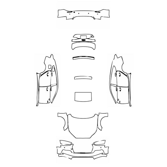 Pre-Cut PPF Audi A5 A5 Sportback S-line 2017 - PPF-Kits