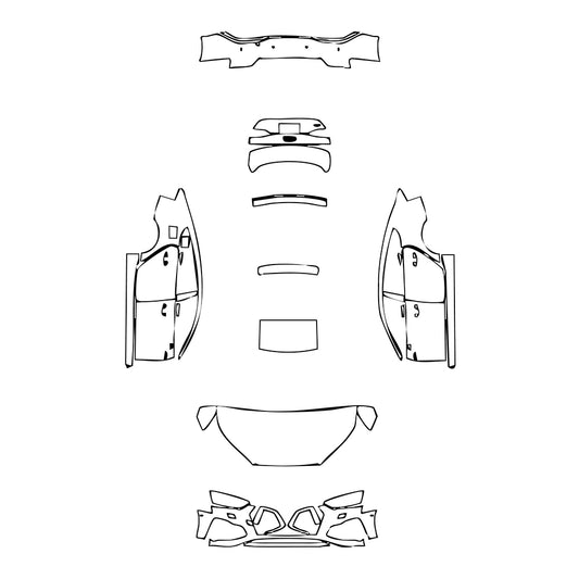 Pre-Cut PPF Audi A5 A5 Sportback S-line 2021 - PPF-Kits