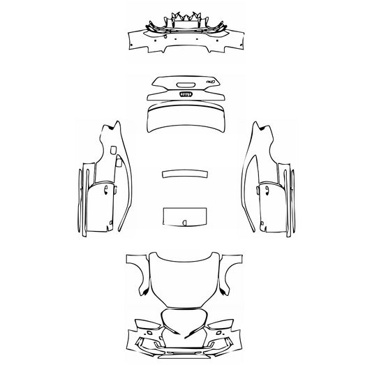 Pre-Cut PPF Audi A5 RS5 Coupe 2019 - PPF-Kits