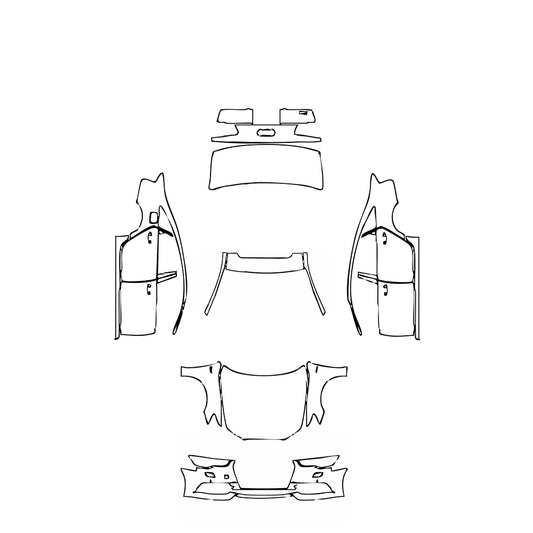Pre-Cut PPF Audi A6 A6L S-line 2016 - PPF-Kits