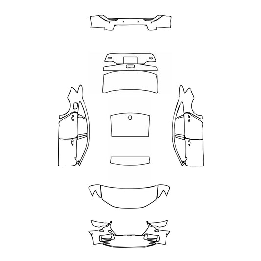 Pre-Cut PPF Audi A6 A6 S-line 2021 - PPF-Kits