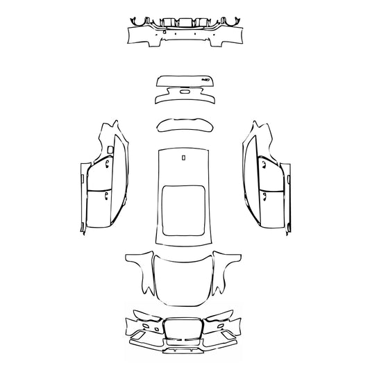 Pre-Cut PPF Audi A6 RS6 Avant 2015 - PPF-Kits