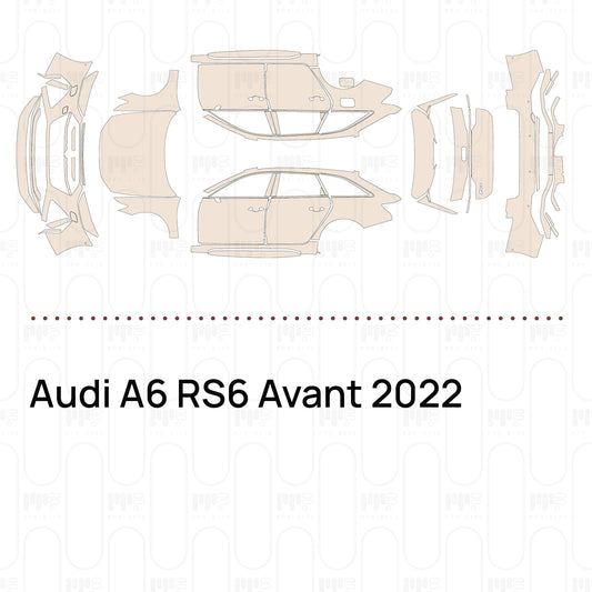 Pre-Cut PPF Audi A6 RS6 Avant 2022