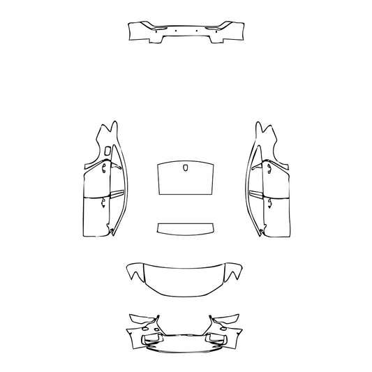 Pre-Cut PPF Audi A6 S6 2022 - PPF-Kits