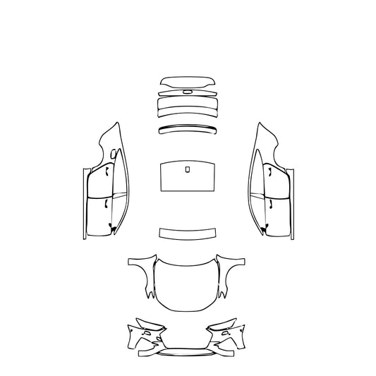 Pre-Cut PPF Audi A7 A7 Sportback Base 2025 - PPF-Kits