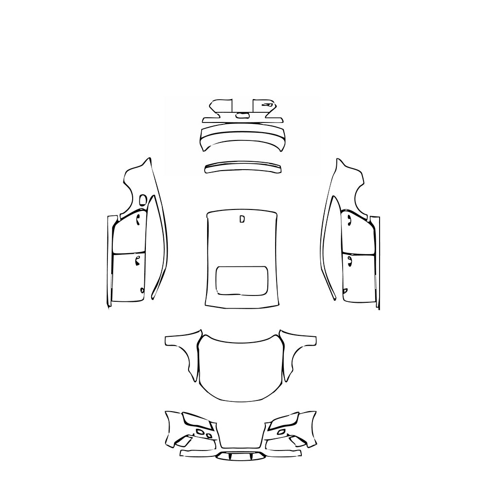 Pre-Cut PPF Audi A7 RS7 Sportback 2014 - PPF-Kits