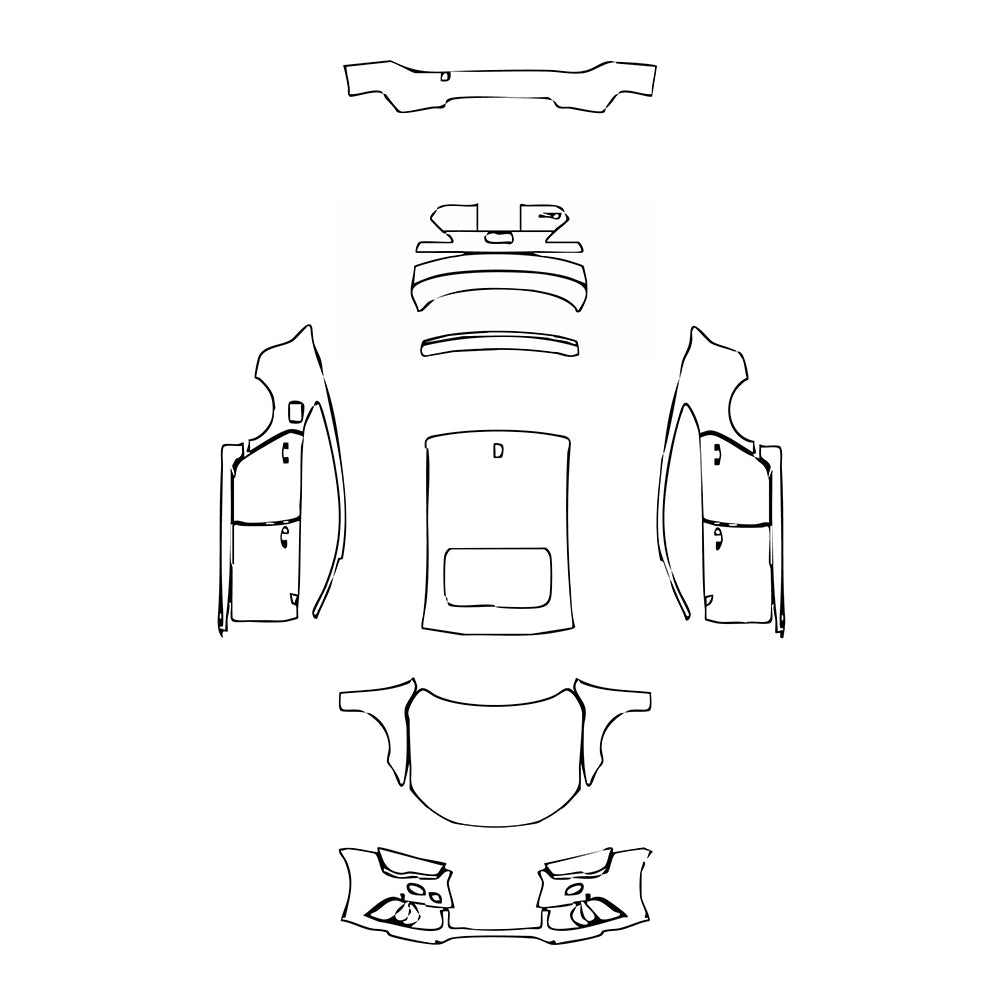 Pre-Cut PPF Audi A7 RS7 Sportback 2017 - PPF-Kits