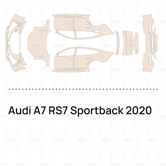 Pre-Cut PPF Audi A7 RS7 Sportback 2020