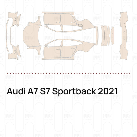 Pre-Cut PPF Audi A7 S7 Sportback 2021