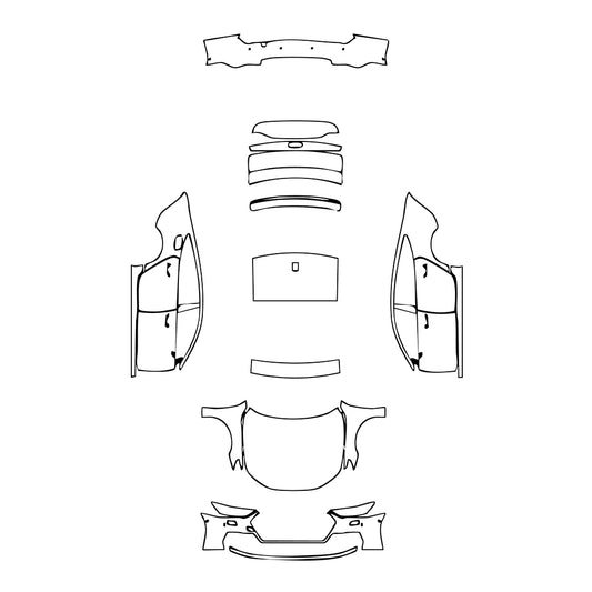Pre-Cut PPF Audi A7 S7 Sportback 2022 - PPF-Kits