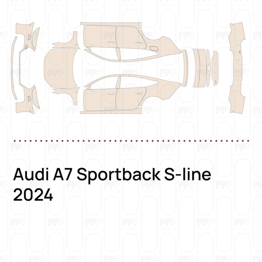 Pre-Cut PPF Audi A7 Sportback S-line 2024