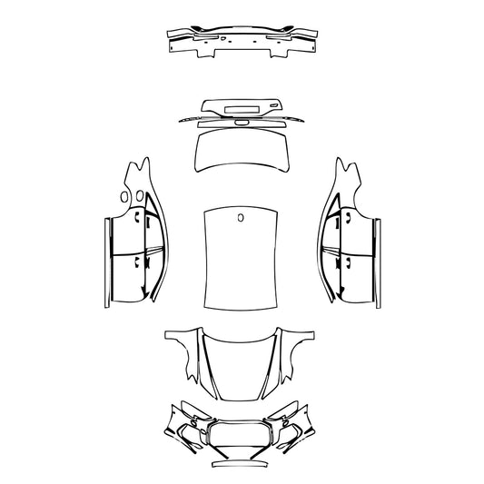 Pre-Cut PPF Audi A8 S8 (for Europe) 2024 - PPF-Kits