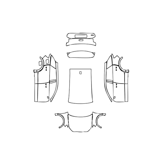 Pre-Cut PPF Audi Q2 Q2 Base 2022 - PPF-Kits