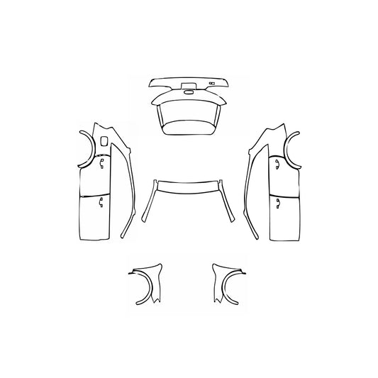 Pre-Cut PPF Audi Q3 SUV Base 2015 - PPF-Kits