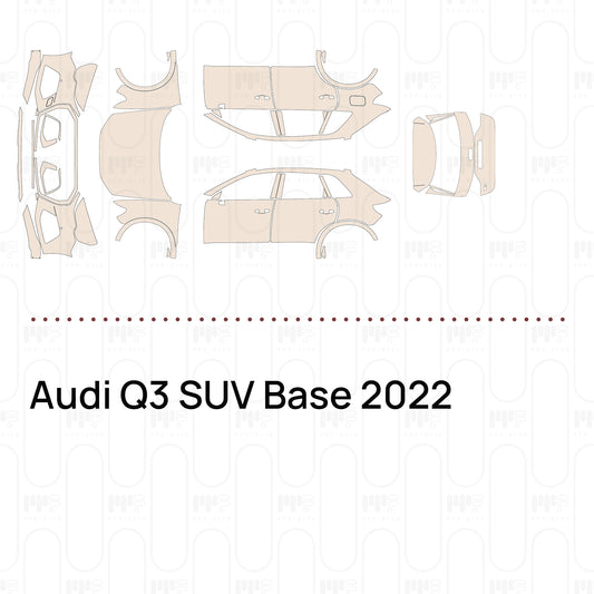 Pre-Cut PPF Audi Q3 SUV Base 2022