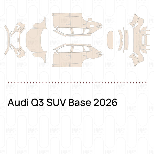 Pre-Cut PPF Audi Q3 SUV Base 2026