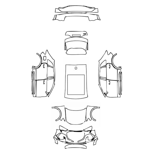 Pre-Cut PPF Audi Q3 SUV RSQ3 2021 - PPF-Kits