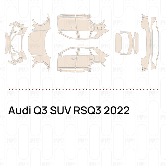 Pre-Cut PPF Audi Q3 SUV RSQ3 2022