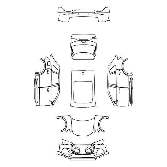 Pre-Cut PPF Audi Q3 SUV S-Line 2021 - PPF-Kits