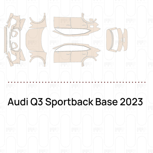 Pre-Cut PPF Audi Q3 Sportback Base 2023