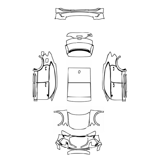 Pre-Cut PPF Audi Q3 Sportback RSQ3 2025 - PPF-Kits