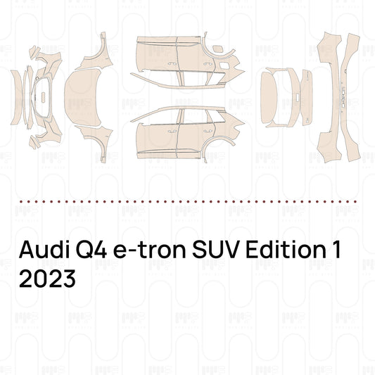 Pre-Cut PPF Audi Q4 e-tron SUV Edition 1 2023