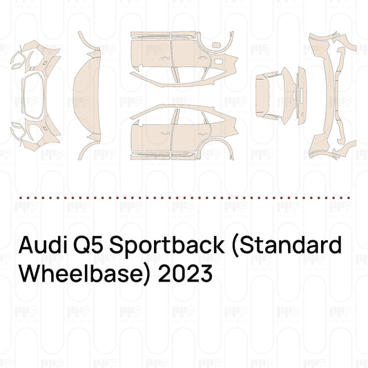 Pre-Cut PPF Audi Q5 Sportback (Standard Wheelbase) 2023