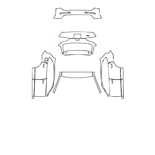 Pre-Cut PPF Audi Q5 Standard Wheelbase S-line 2015 - PPF-Kits