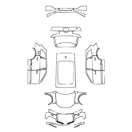 Pre-Cut PPF Audi Q7 S-line 2018 - PPF-Kits
