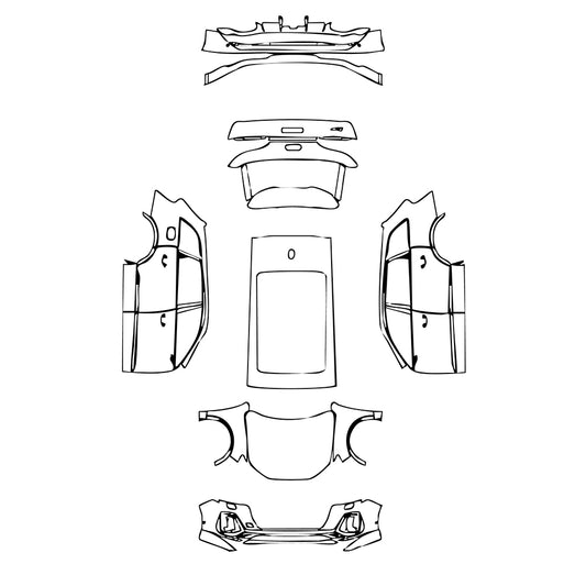 Pre-Cut PPF Audi Q7 SQ7 2025 - PPF-Kits