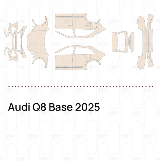 Pre-Cut PPF Audi Q8 Base 2025