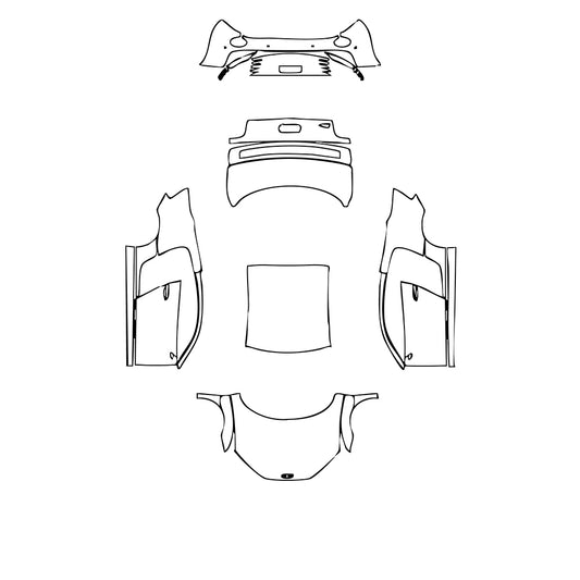 Pre-Cut PPF Audi R8 V8 Coupe 2012 - PPF-Kits