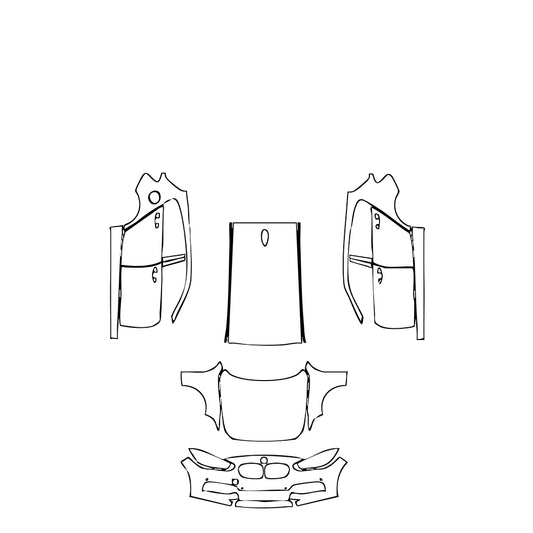 Pre-Cut PPF BMW 1 Series 5-door Sports Hatch SE 2017 - PPF-Kits