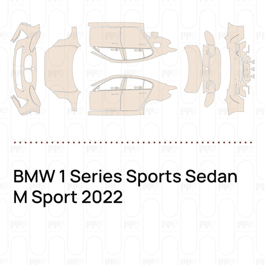 Pre-Cut PPF BMW 1 Series Sports Sedan M Sport 2022