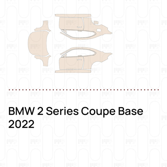 Pre-Cut PPF BMW 2 Series Coupe Base 2022