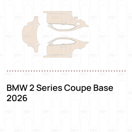 BMW 2 Series Coupe Base 2026 – Pre-Cut PPF