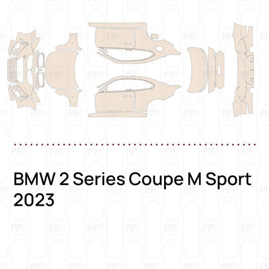 Pre-Cut PPF BMW 2 Series Coupe M Sport 2023