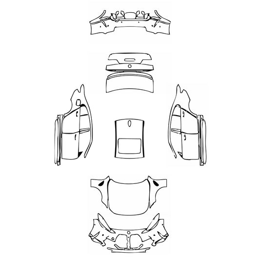 Pre-Cut PPF BMW 3 Series Sedan M3 2025 - PPF-Kits
