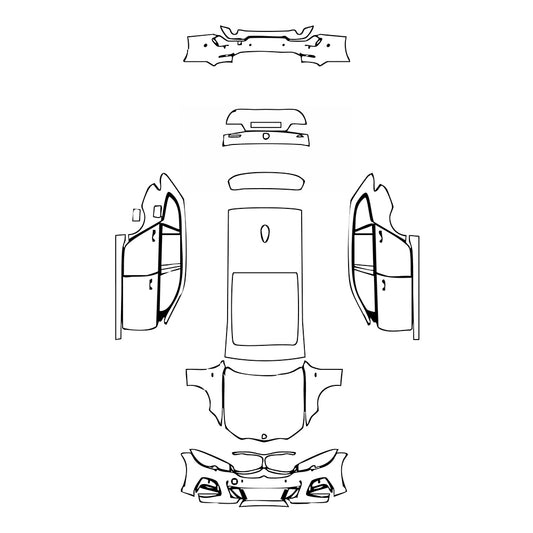 Pre-Cut PPF BMW 3 Series Touring Wagen M Sport 2020 - PPF-Kits