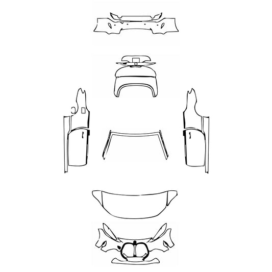 Pre-Cut PPF BMW 4 Series Convertible Luxury Line 2025 - PPF-Kits