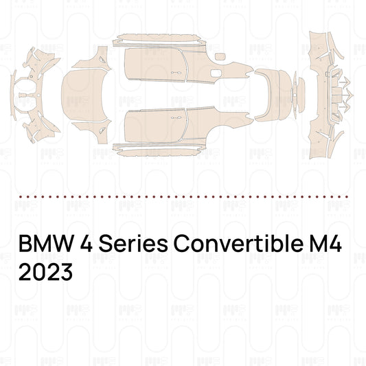 Pre-Cut PPF BMW 4 Series Convertible M4 2023