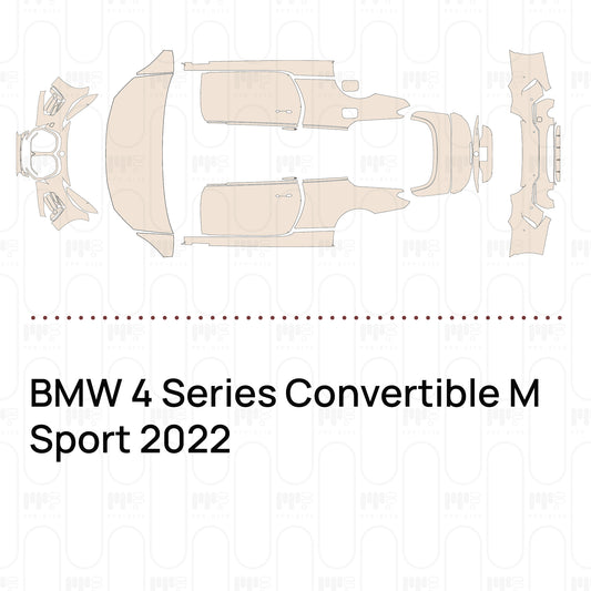 Pre-Cut PPF BMW 4 Series Convertible M Sport 2022
