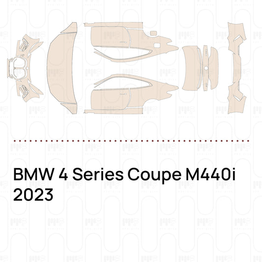 Pre-Cut PPF BMW 4 Series Coupe M440i 2023