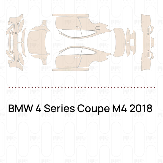 Pre-Cut PPF BMW 4 Series Coupe M4 2018