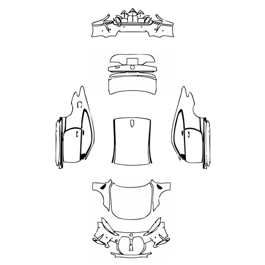 Pre-Cut PPF BMW 4 Series Coupe M4 2023 - PPF-Kits