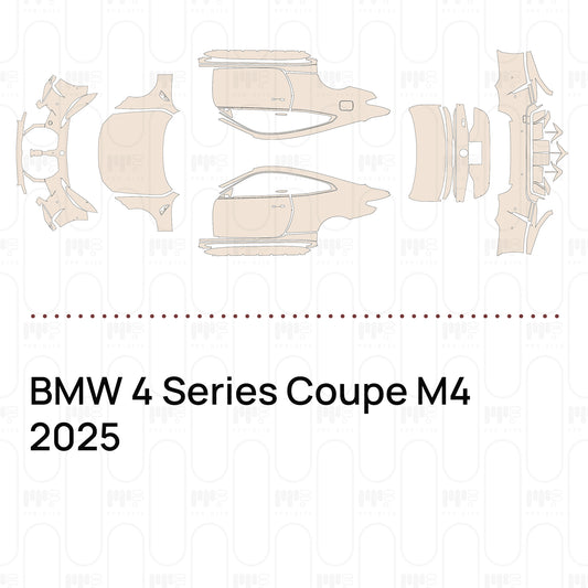 Pre-Cut PPF BMW 4 Series Coupe M4 2025