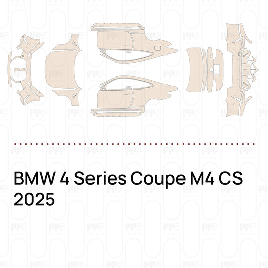 Pre-Cut PPF BMW 4 Series Coupe M4 CS 2025