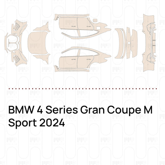 Pre-Cut PPF BMW 4 Series Gran Coupe M Sport 2024
