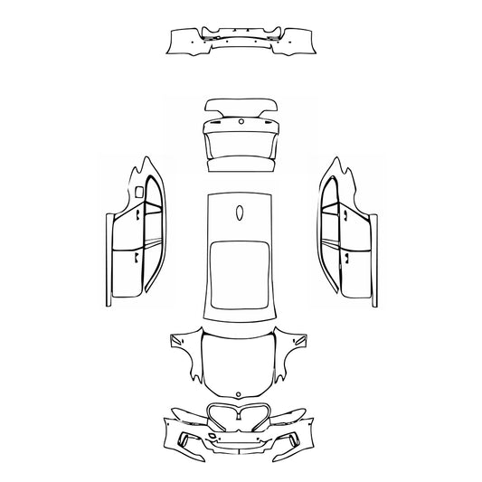 Pre-Cut PPF BMW 5 Series Touring M Sport 2022 - PPF-Kits
